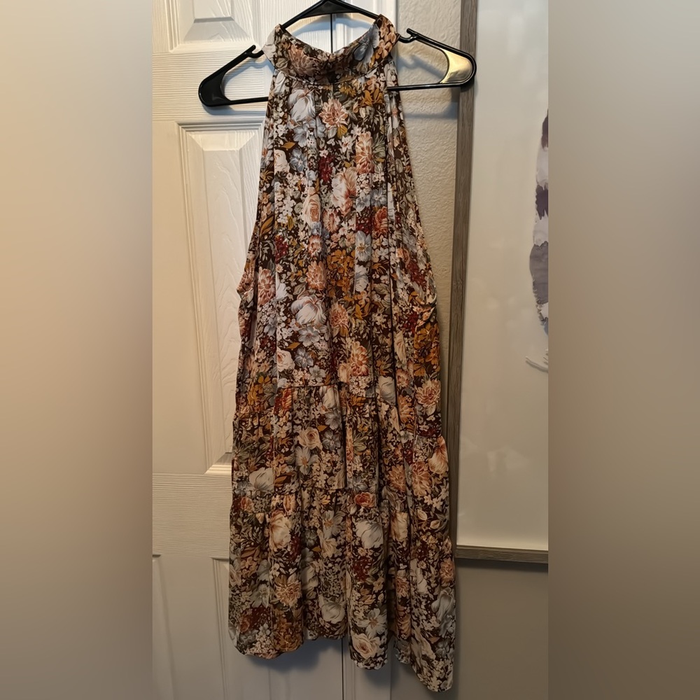 XL floral boutique dress